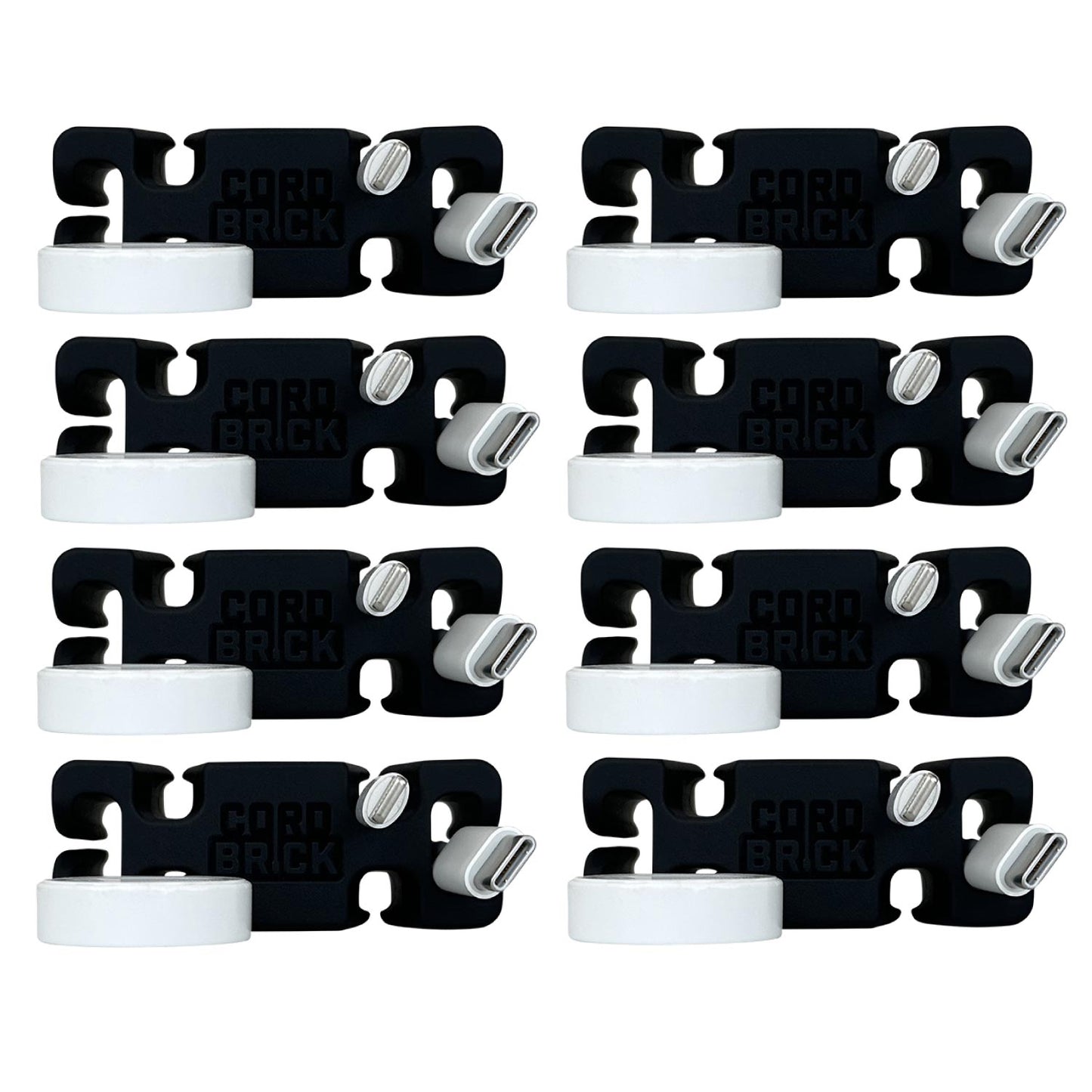 CordBrick® Weighted Cord Holder & Travel Cable Wrap. Stocking Stuffer & Phone Accessory