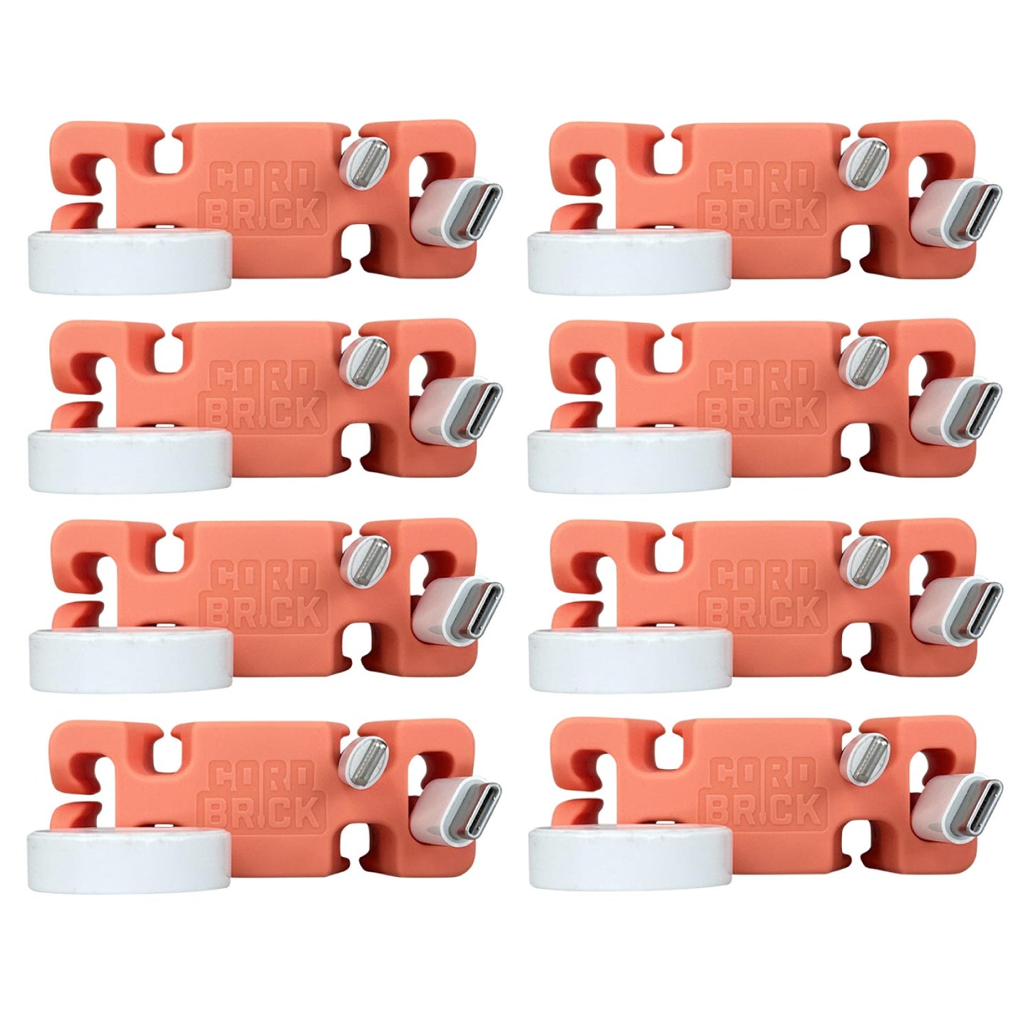 CordBrick® Weighted Cord Holder & Travel Cable Wrap. Stocking Stuffer & Phone Accessory