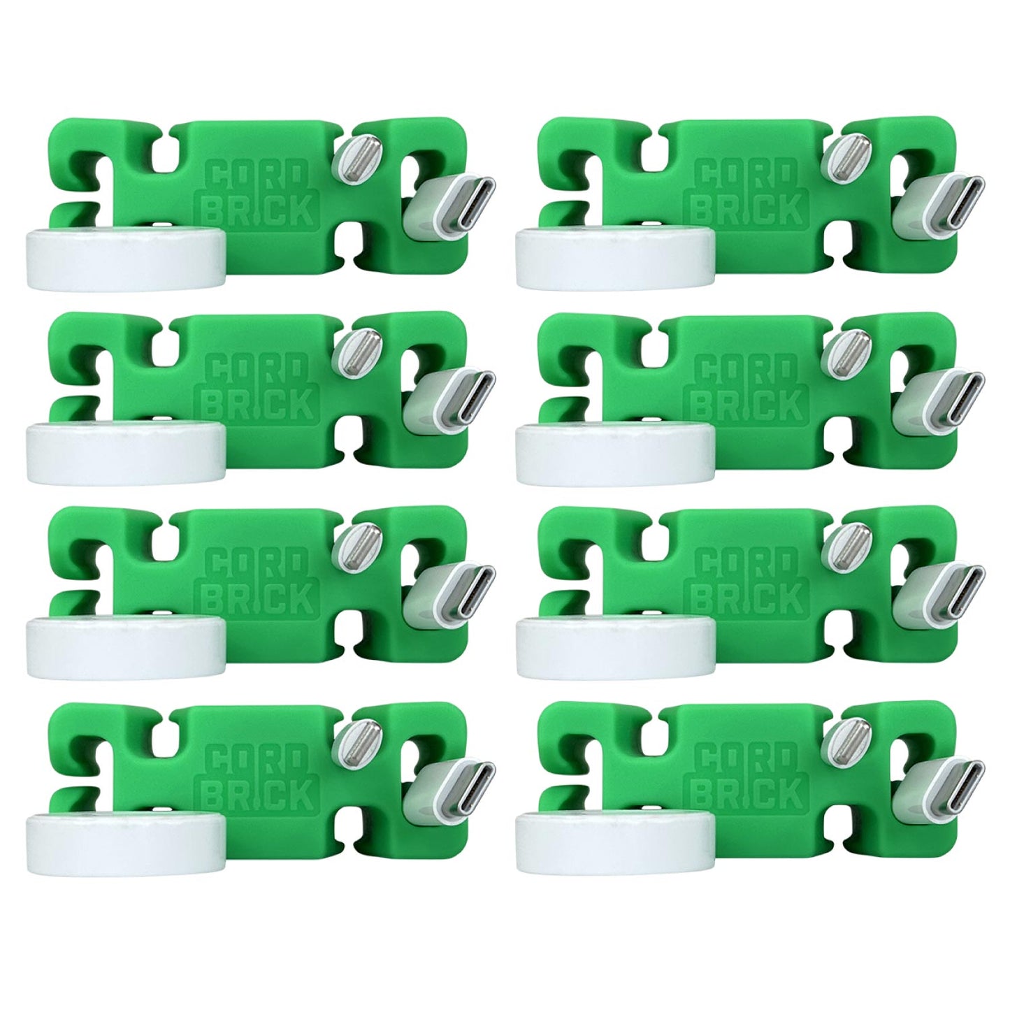 CordBrick® Weighted Cord Holder & Travel Cable Wrap. Stocking Stuffer & Phone Accessory