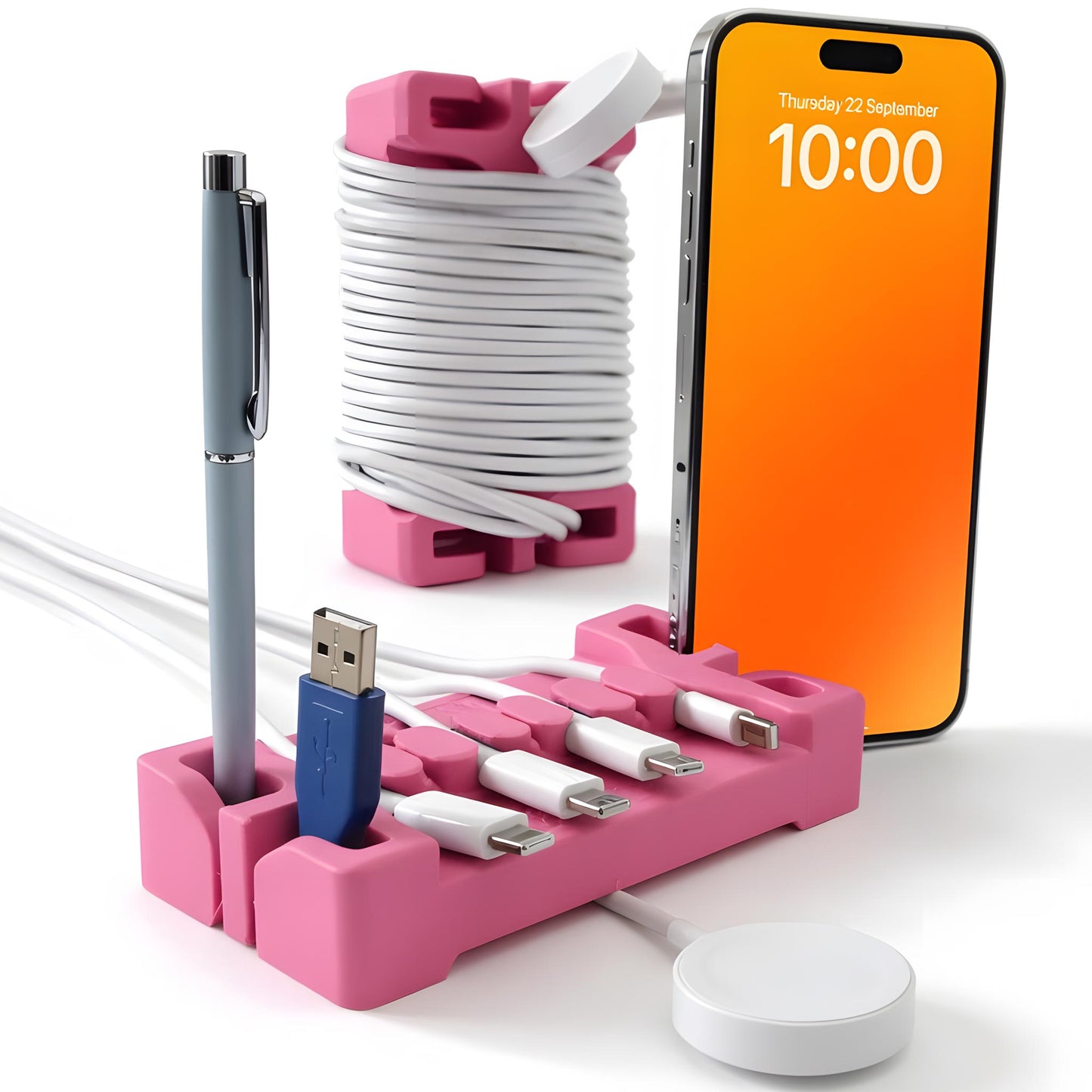 DeskBrick® The Ultimate Cord Organizer