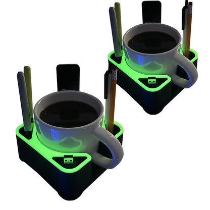 MugBrick™ Silicone Mug/Drink Holder & Desk Organizer. For Bed, Couch, Office, Car