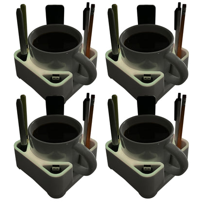 MugBrick™ Silicone Mug/Drink Holder & Desk Organizer. For Bed, Couch, Office, Car