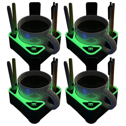 MugBrick™ Silicone Mug/Drink Holder & Desk Organizer. For Bed, Couch, Office, Car