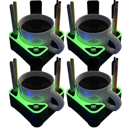 MugBrick™ Silicone Mug/Drink Holder & Desk Organizer. For Bed, Couch, Office, Car