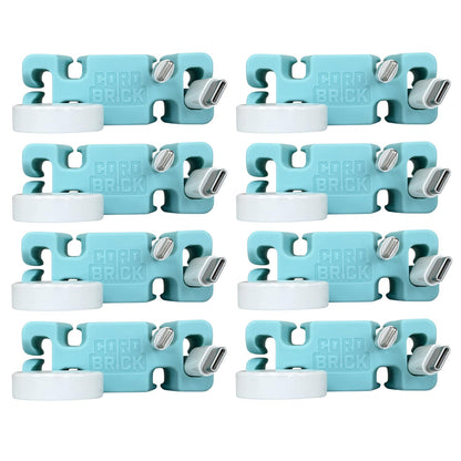 CordBrick® Weighted Cord Holder & Travel Cable Wrap. Stocking Stuffer & Phone Accessory