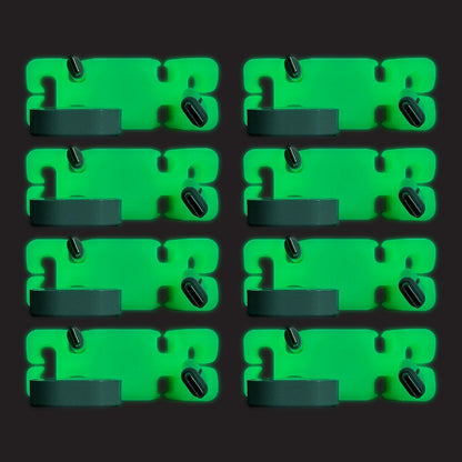 GlowBrick - Glowing Weighted Cord Holder, Cable Wrap, Phone Accessory & Stocking Stuffer