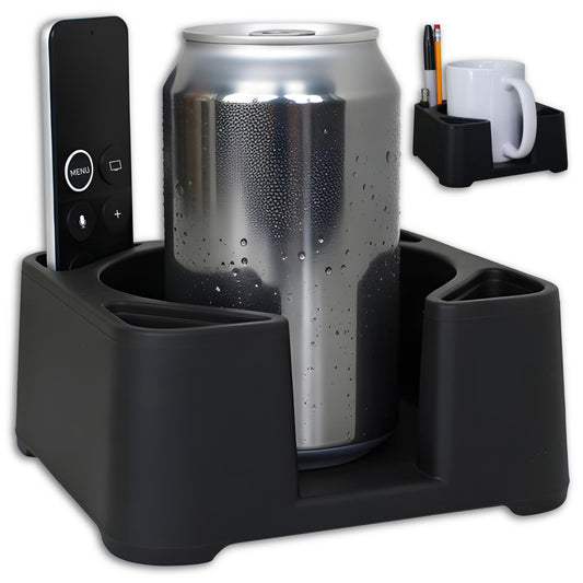 MugBrick™ Silicone Mug/Drink Holder & Desk Organizer. For Bed, Couch, Office, Car