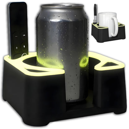 MugBrick™ Silicone Mug/Drink Holder & Desk Organizer. For Bed, Couch, Office, Car