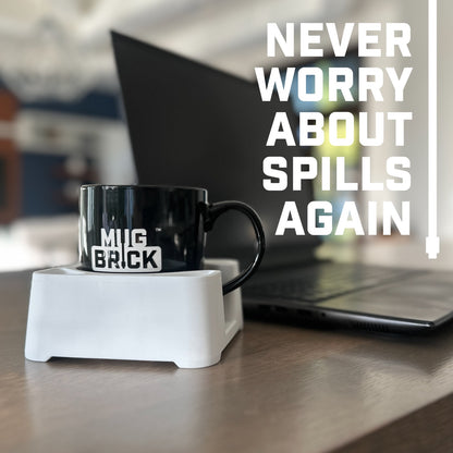 MugBrick™ Silicone Mug/Drink Holder & Desk Organizer. For Bed, Couch, Office, Car