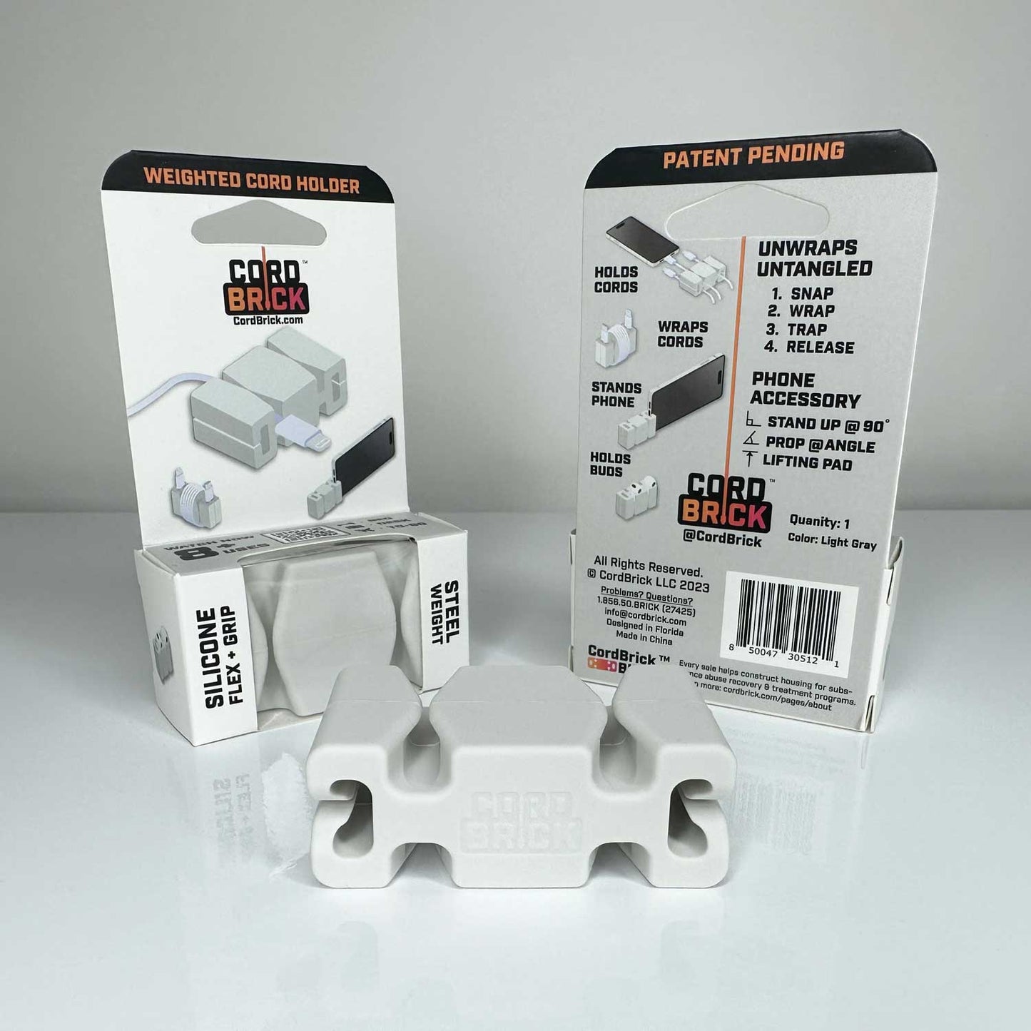 20-Pack CordBricks - Wholesale Only (min. order 4 Case Packs - 80 Units)